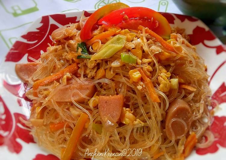 Bahan memasak Bihung Goreng Singapore yang Enak Banget