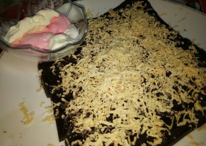 Resep Brownies modal minimalis cocol es krim homemade yang Sempurna