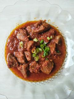 Foto resep Sambal Daging Asam Jawa