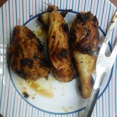 A picture of Marinated Chicken; fried.