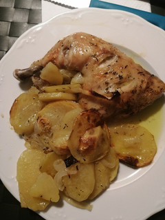 Una foto de Pollo al horno