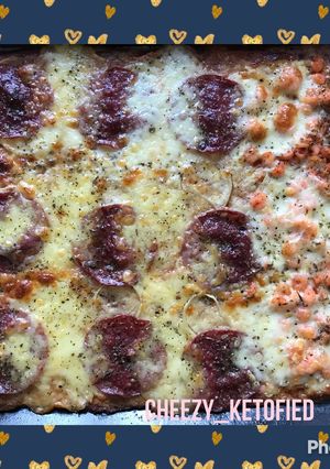 Foto resep Keto-Pizza