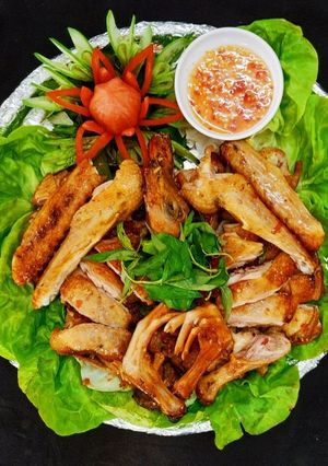 Hình của món Ngan Nướng Muối Ớt.