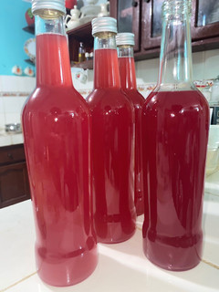 Una foto de Vino artesanal de Cranberries