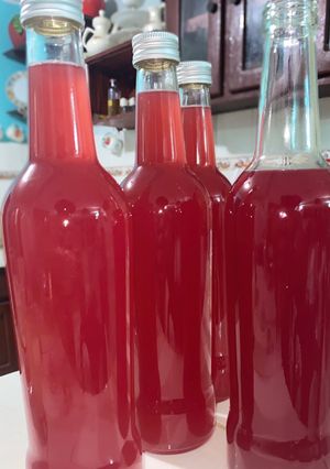 Una foto de Vino artesanal de Cranberries