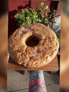Una foto de Budín de Manzana, Pasas y Naranja