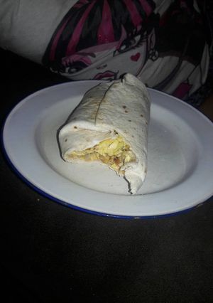 A picture of Breakfast burrito.