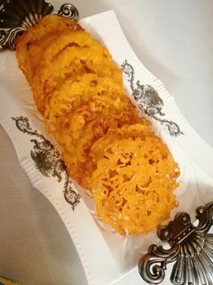 عکسی از دستور زولبیا (به روش بازاری)