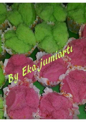 Foto resep Apem kukus tepung beras merekah
