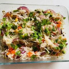 A picture of Microwave Vegetable Pilau.