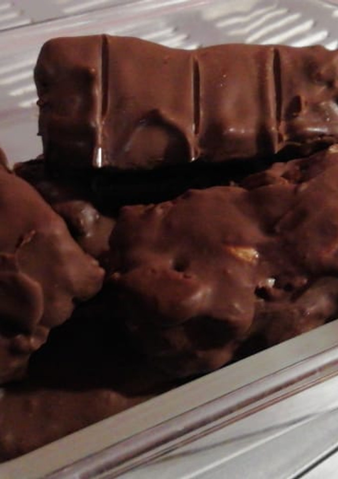 Una foto de Snickers saludables