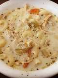 Instant Pot Chicken Macaroni Sopas