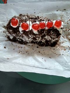 Foto resep Blackforest roll cake
