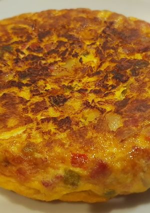 Una foto de Tortilla paisana al gusto de la casa