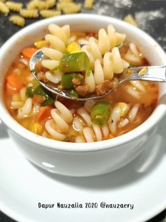 Foto resep Bolognese Macaroni Soup