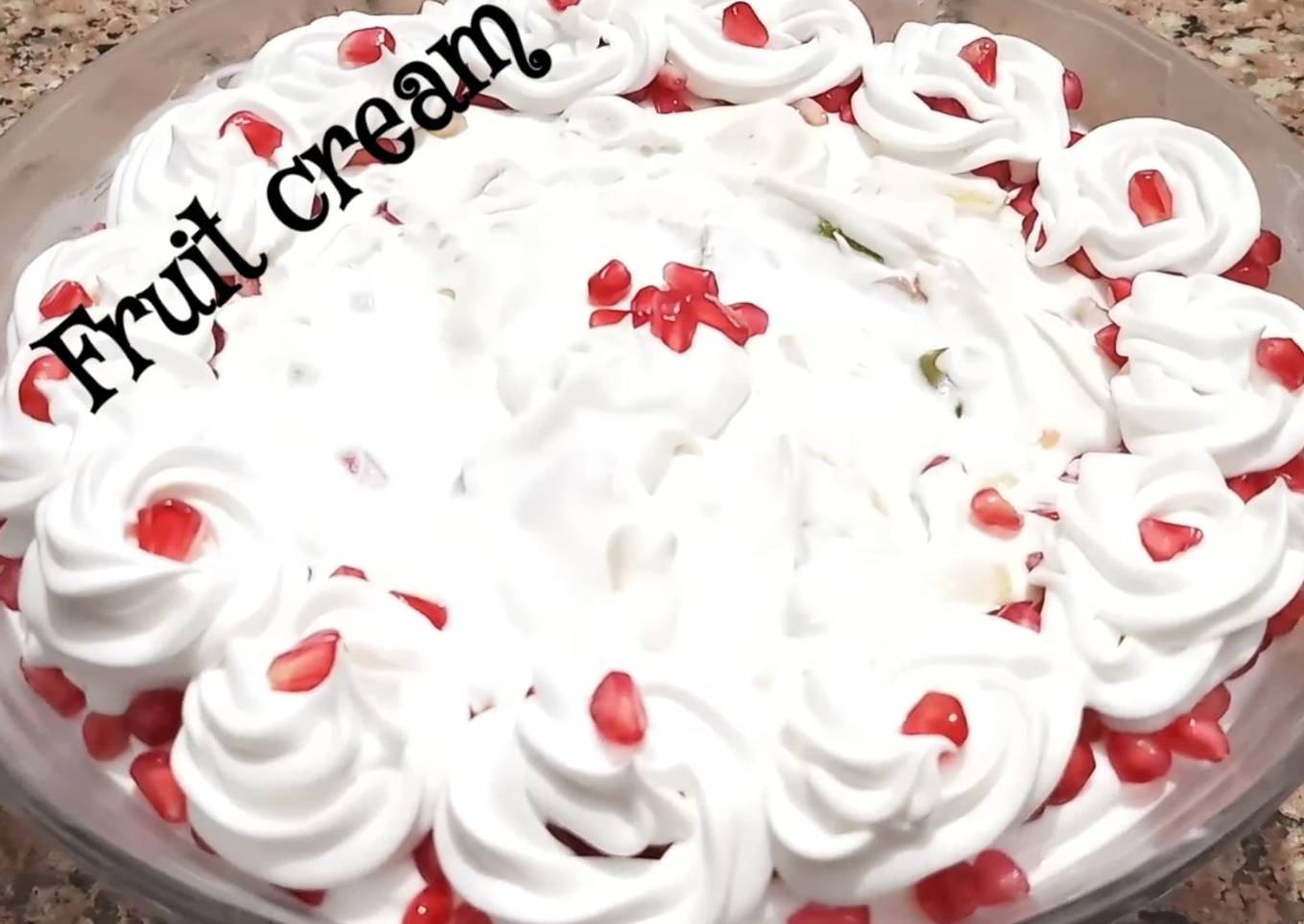 Fruit cream (love cookig and eating)