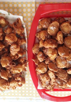 Una foto de Fritos con manzana