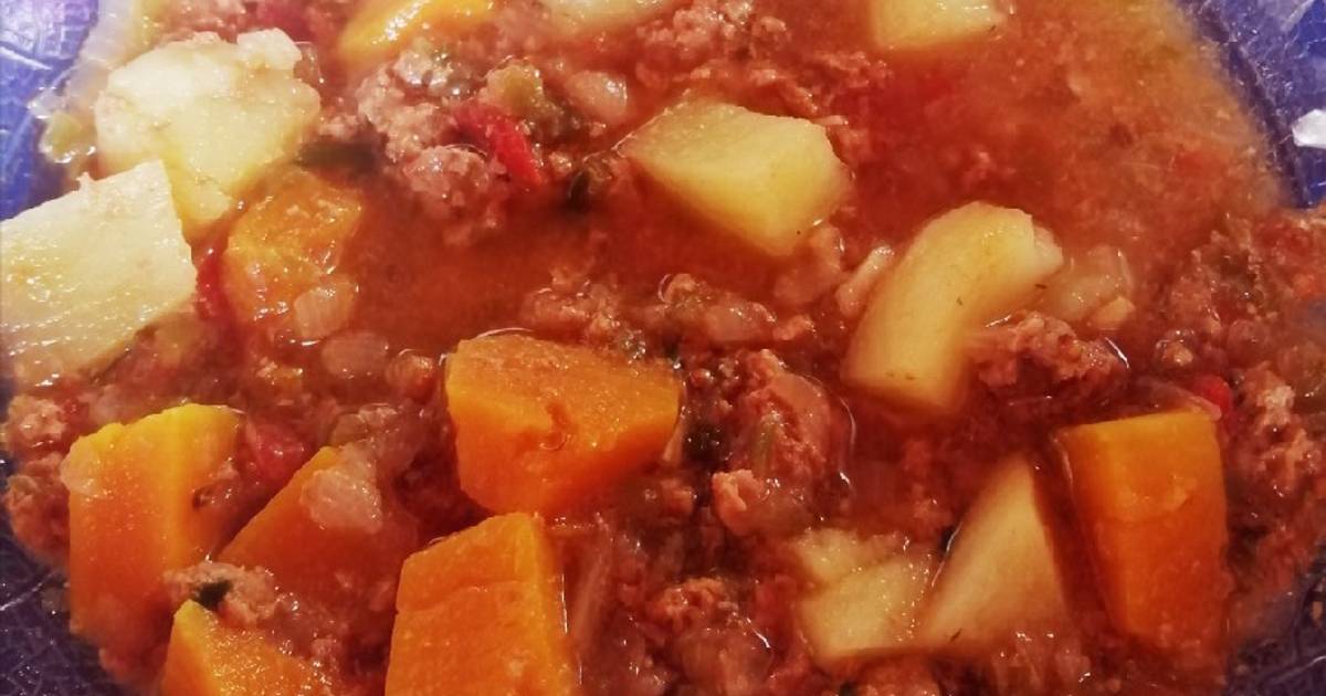 Caldo De Carne Molida 🍜 Receta de Beatriz Mata- Cookpad