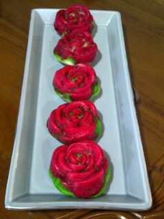 Foto resep apem mawar kukus