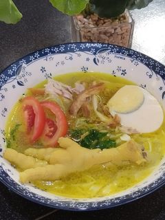 Foto resep Soto ayam kuah kuning