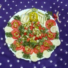 A picture of Vegetables Salads.