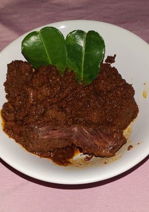 Foto resep Rendang Hitam Daging Sapi