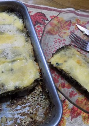 Una foto de Ortiga (pastel al horno con papas)