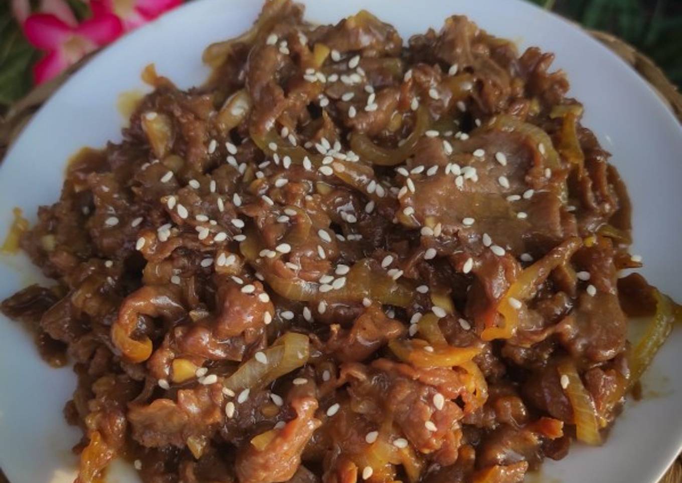 319. Beef Donburi