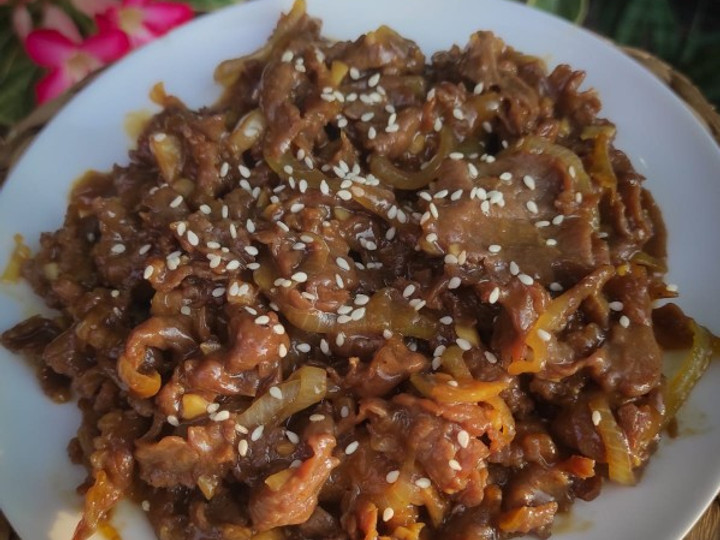 Resep 319. Beef Donburi, Enak