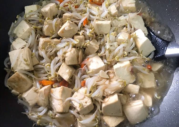 Cara Membuat Tumis tauge tahu Anti Gagal