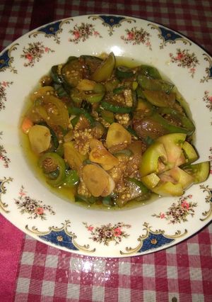 Foto resep Terong oseng cabe hijau