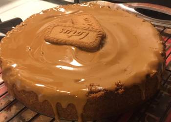 Easy Recipe Coffee Lotus baked Cheesecake Delicious and Healthy