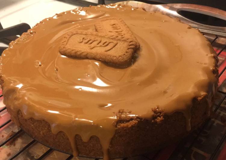 Coffee Lotus baked Cheesecake Coffee Lotus baked Cheesecake