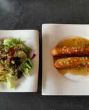 Cá hồi sốt cam tươi