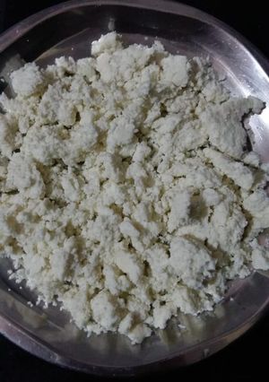 A picture of Homemade Chenna.