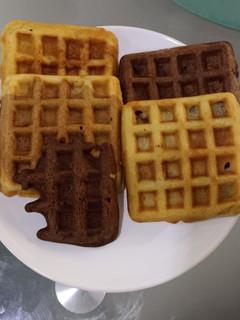 Foto resep Waffle Coklat Ombre
