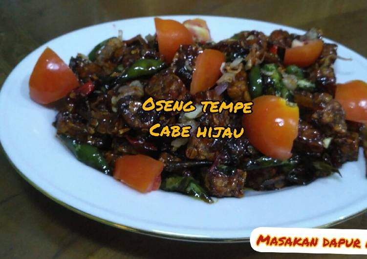 Resep Oseng Tempe