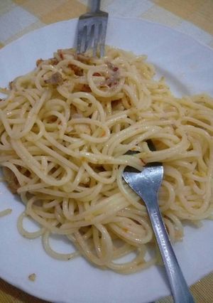 Foto resep Spagheti ala aglio olio