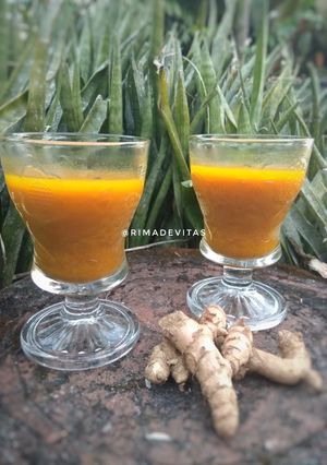 Foto resep Kunyit asam a.k.a jamu kunir asem
