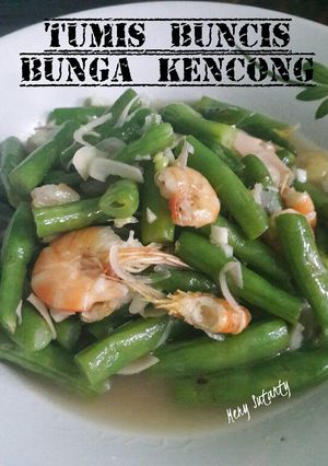 Foto resep Tumis Buncis Bunga Kencong