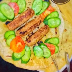 Galawat k seekh kabab A picture of Galawat k seekh kabab.
