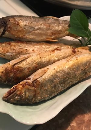 氣炸香魚 的食譜成品照片
