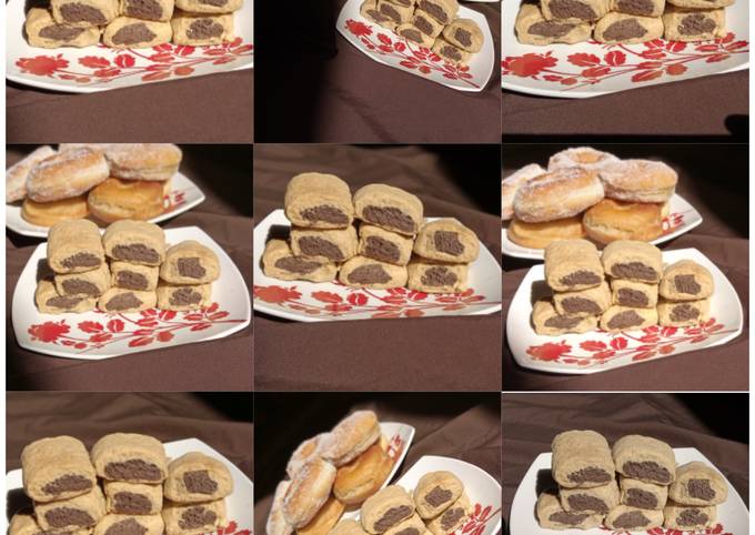 Simple Way to Prepare Gordon Ramsay Chocolate rolled butter cookies