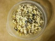 A picture of cranberry salad