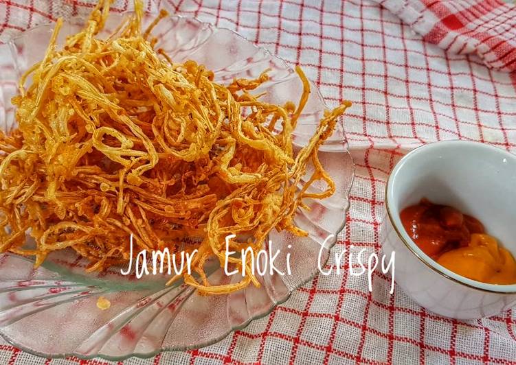 Resep Jamur Enoki Crispy yang Lezat
