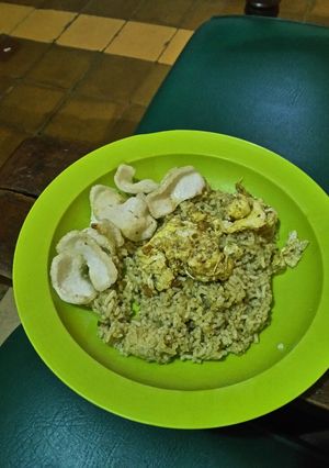Foto resep Nasi goreng daun kari