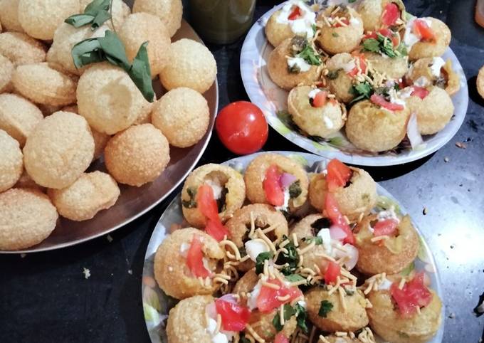 Mumbai famous street food Instant Dahi puri chaat Recipe