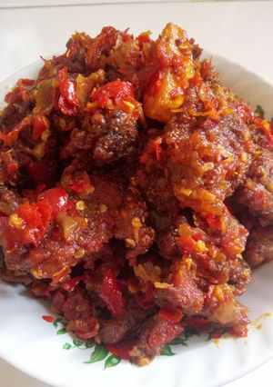 Foto resep Dendeng Batokok balado