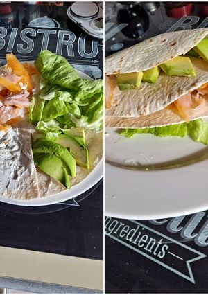 Une photo de Wrap healthy