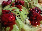 Une photo de kiwi avocat